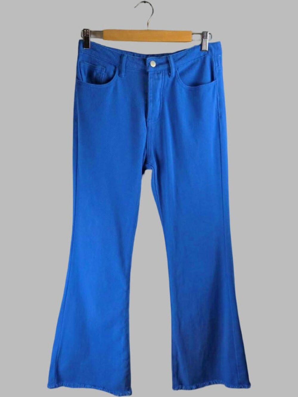 Princess Polly, Faye Cropped Flare Jeans Size 6 - Picture 4 of 10